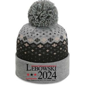 Lebowski Political Election Vote 2024 The Baniff Cuffed Pom Beanie