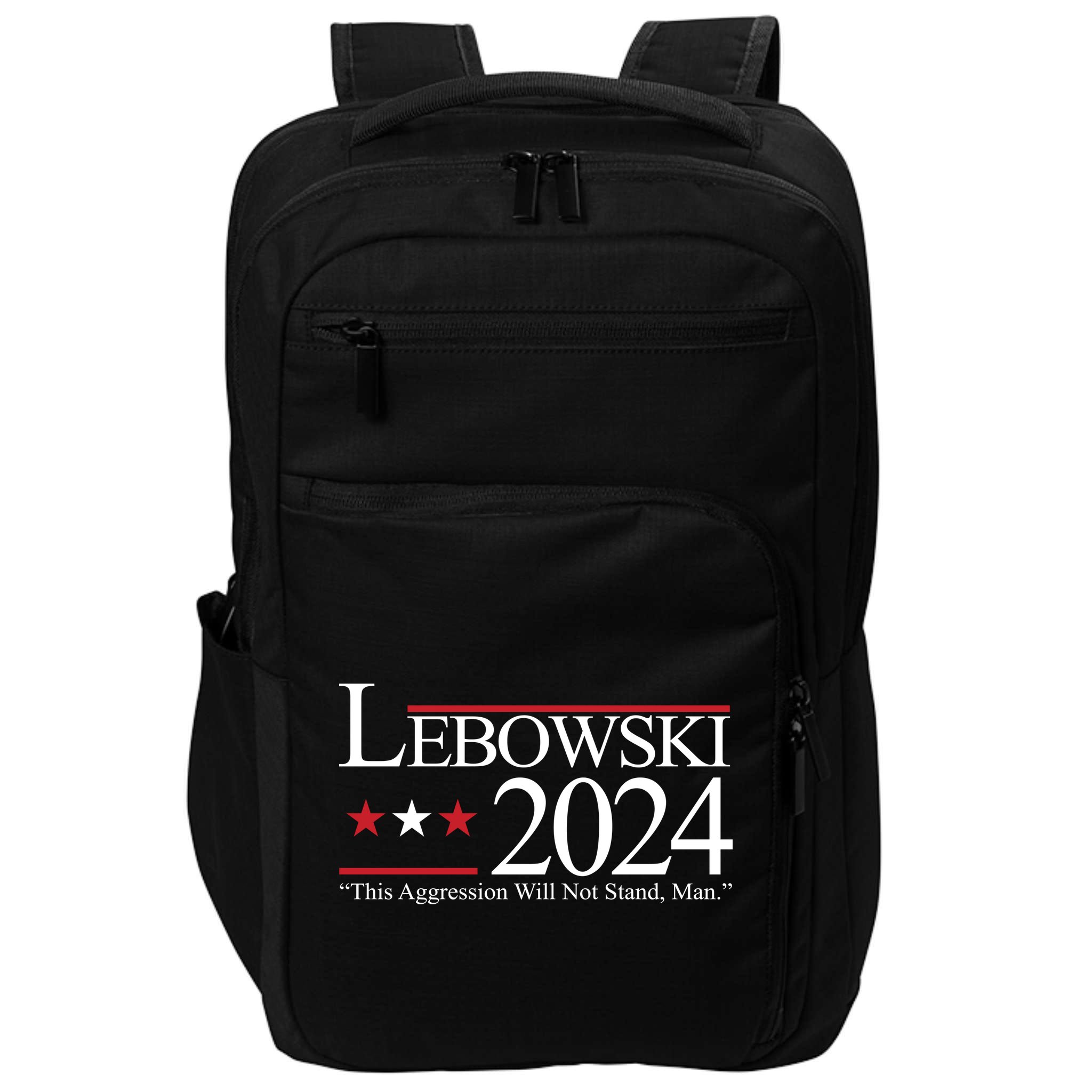 Lebowski Political Election Vote 2024 Impact Tech Backpack