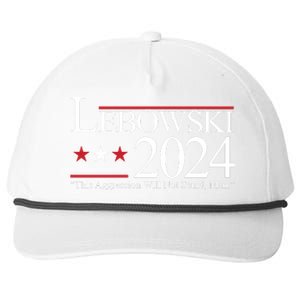 Lebowski Political Election Vote 2024 Snapback Five-Panel Rope Hat