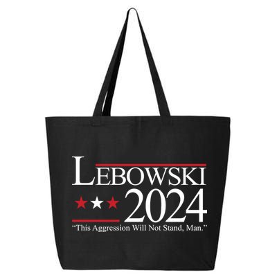 Lebowski Political Election Vote 2024 25L Jumbo Tote