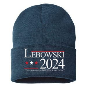 Lebowski Political Election Vote 2024 Sustainable Knit Beanie