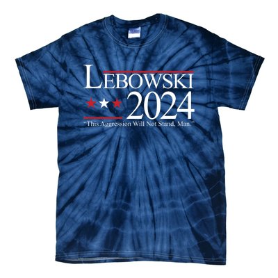 Lebowski Political Election Vote 2024 Tie-Dye T-Shirt