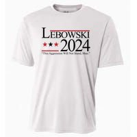 Lebowski Political Election Vote 2024 Cooling Performance Crew T-Shirt