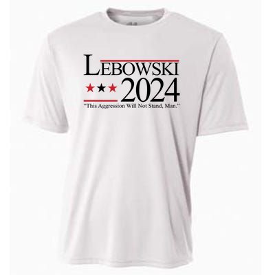 Lebowski Political Election Vote 2024 Cooling Performance Crew T-Shirt