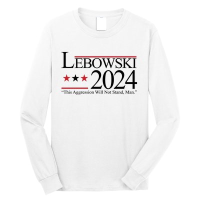 Lebowski Political Election Vote 2024 Long Sleeve Shirt