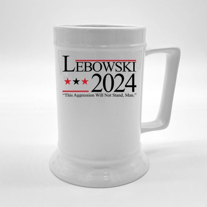 Lebowski Political Election Vote 2024 Beer Stein