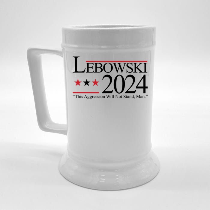 Lebowski Political Election Vote 2024 Beer Stein