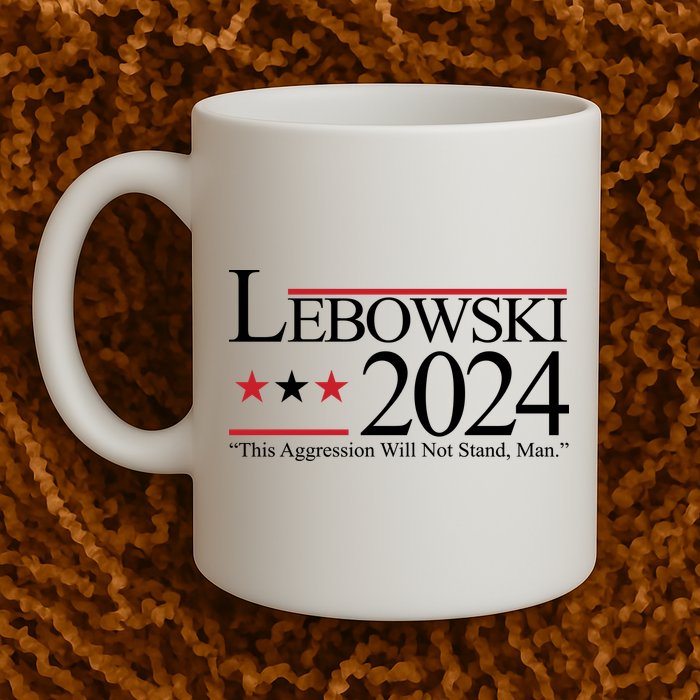 Lebowski Political Election Vote 2024 Mug