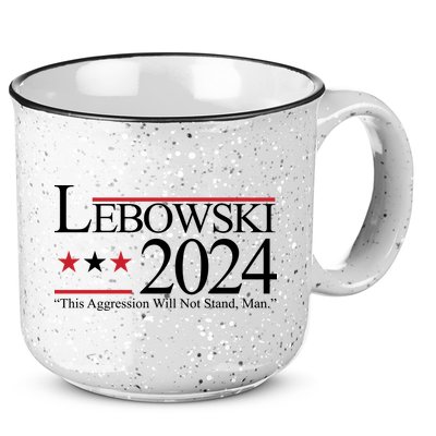 Lebowski Political Election Vote 2024 15oz Campfire Ceramic Mug