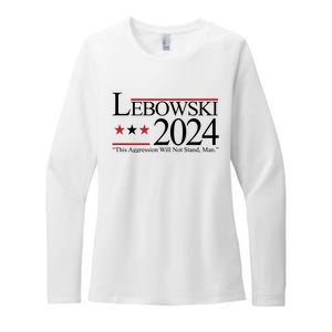 Lebowski Political Election Vote 2024 Womens CVC Long Sleeve Shirt