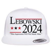 Lebowski Political Election Vote 2024 Flat Bill Trucker Hat