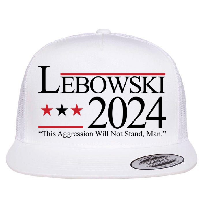 Lebowski Political Election Vote 2024 Flat Bill Trucker Hat