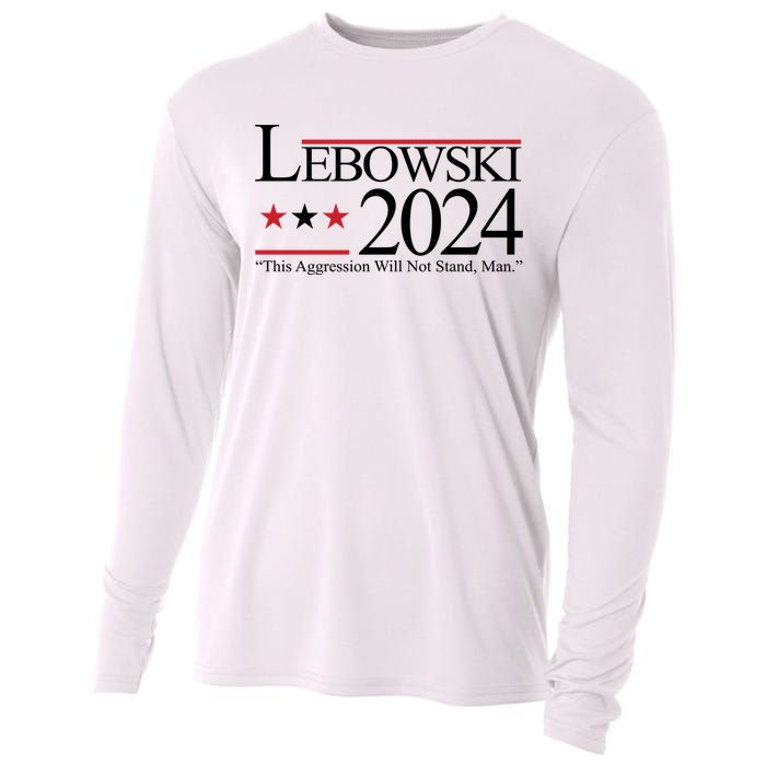 Lebowski Political Election Vote 2024 Cooling Performance Long Sleeve Crew