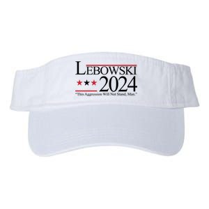 Lebowski Political Election Vote 2024 Valucap Bio-Washed Visor