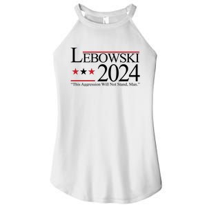 Lebowski Political Election Vote 2024 Women's Perfect Tri Rocker Tank