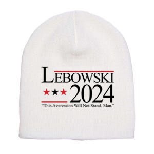 Lebowski Political Election Vote 2024 Short Acrylic Beanie