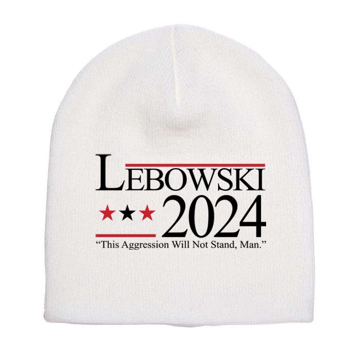 Lebowski Political Election Vote 2024 Short Acrylic Beanie