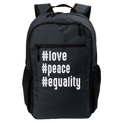 Love Peace Equality Trendy Express Yours Gift Daily Commute Backpack