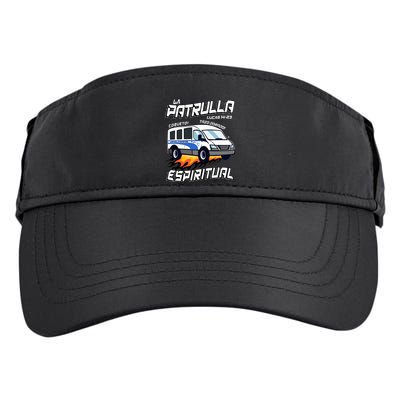 La Patrulla Espiritual Funny Tazo Dorado Mexican Spanish Adult Drive Performance Visor