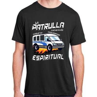 La Patrulla Espiritual Funny Tazo Dorado Mexican Spanish Adult ChromaSoft Performance T-Shirt