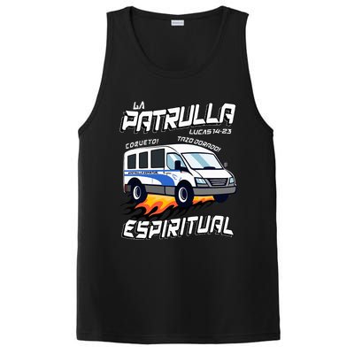 La Patrulla Espiritual Funny Tazo Dorado Mexican Spanish PosiCharge Competitor Tank