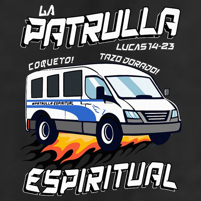 La Patrulla Espiritual Funny Tazo Dorado Mexican Spanish Hat