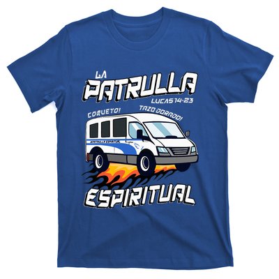 La Patrulla Espiritual Funny Tazo Dorado Mexican Spanish T-Shirt