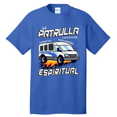 La Patrulla Espiritual Funny Tazo Dorado Mexican Spanish Tall T-Shirt