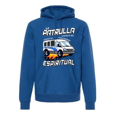 La Patrulla Espiritual Funny Tazo Dorado Mexican Spanish Premium Hoodie