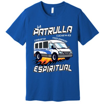 La Patrulla Espiritual Funny Tazo Dorado Mexican Spanish Premium T-Shirt