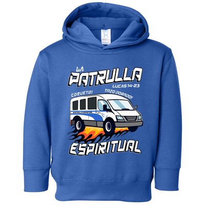 La Patrulla Espiritual Funny Tazo Dorado Mexican Spanish Toddler Hoodie