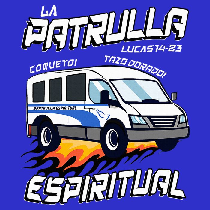 La Patrulla Espiritual Funny Tazo Dorado Mexican Spanish Kids T-Shirt