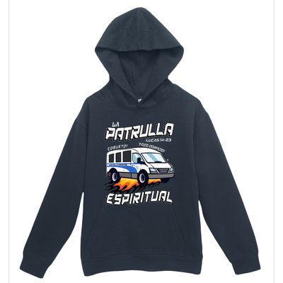 La Patrulla Espiritual Funny Tazo Dorado Mexican Spanish Urban Pullover Hoodie