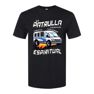 La Patrulla Espiritual Funny Tazo Dorado Mexican Spanish Softstyle CVC T-Shirt