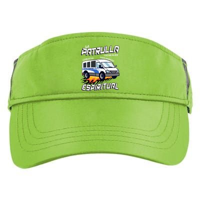 La Patrulla Espiritual Funny Tazo Dorado Mexican Spanish Adult Drive Performance Visor