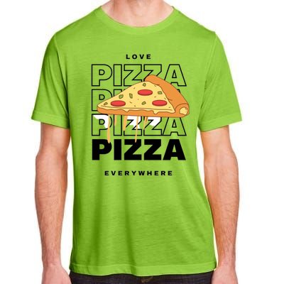 Love Pizza Everywhere Adult ChromaSoft Performance T-Shirt