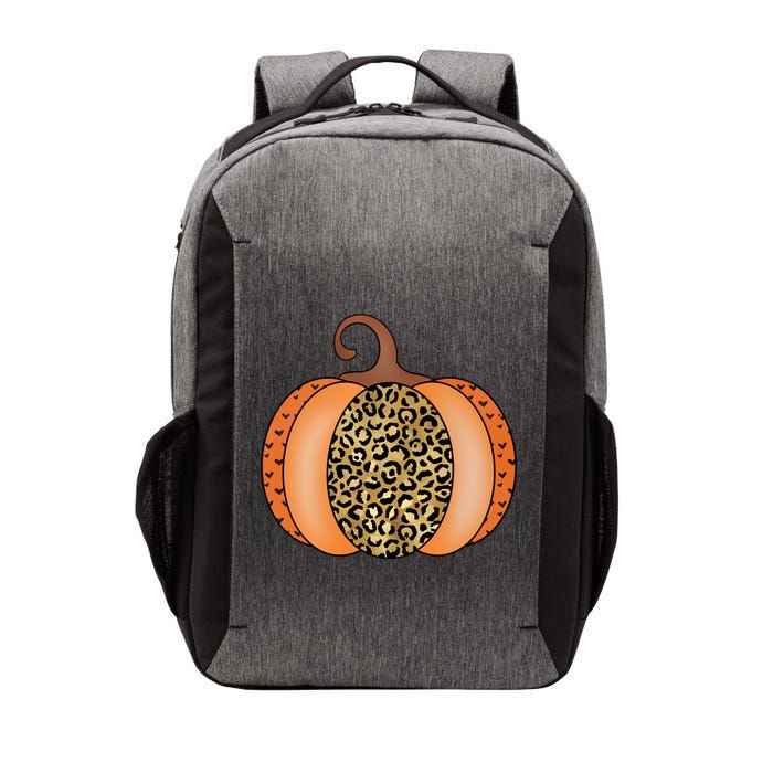 Leopard Pumpkin Fall Holiday Vector Backpack