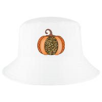 Leopard Pumpkin Fall Holiday Cool Comfort Performance Bucket Hat