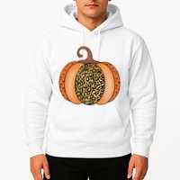Leopard Pumpkin Fall Holiday Hoodie
