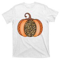 Leopard Pumpkin Fall Holiday T-Shirt