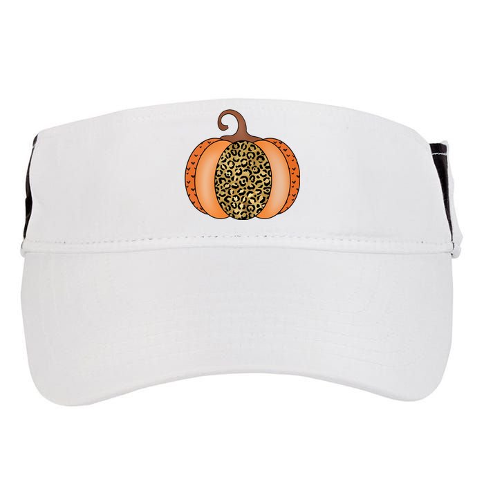 Leopard Pumpkin Fall Holiday Adult Drive Performance Visor