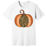 Leopard Pumpkin Fall Holiday Premium T-Shirt