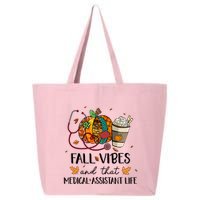 Leopard Pumpkin Fall Vibes And That Medical Assistant Life Gift 25L Jumbo Tote