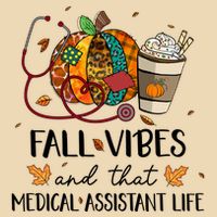 Leopard Pumpkin Fall Vibes And That Medical Assistant Life Gift Bag