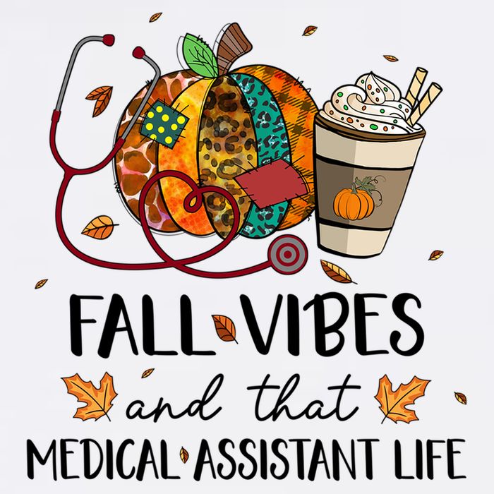 Leopard Pumpkin Fall Vibes And That Medical Assistant Life Gift Cool Comfort Performance Bucket Hat