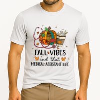 Leopard Pumpkin Fall Vibes And That Medical Assistant Life Gift Performance Shirt