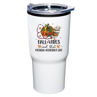 Leopard Pumpkin Fall Vibes And That Medical Assistant Life Gift Tumbler