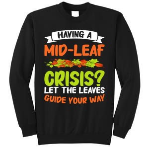 Leaf Peeping Fall Foliage Autumn Leaves Sweatshirt