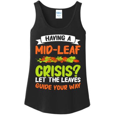 Leaf Peeping Fall Foliage Autumn Leaves Ladies Essential Tank