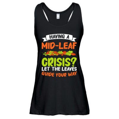 Leaf Peeping Fall Foliage Autumn Leaves Ladies Essential Flowy Tank